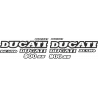Kit de pegatinas para Ducati  900SS desmo 1991 - roja ducati decals set