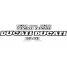 Kit de pegatinas para Ducati  851 desmo 1990 - roja ducati decals set
