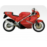 Kit de pegatinas para Ducati  851 desmo 1990 - roja ducati decals set