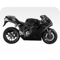 Kit de pegatinas para Ducati  848 2010 - roja ducati decals set