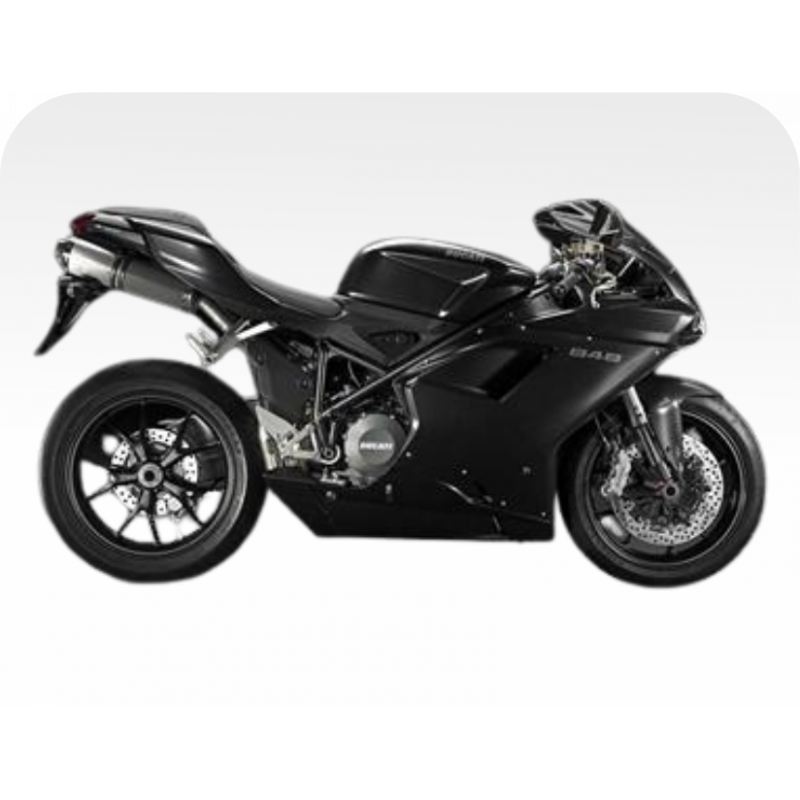 Kit de pegatinas para Ducati 848 2010 - roja ducati decals set Kit de pegatinas para Ducati 848 2010 - roja ducati decals set