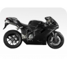Kit de pegatinas para Ducati  848 2010 - roja ducati decals set