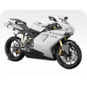 Kit de pegatinas para Ducati  848 2010 - roja ducati decals set