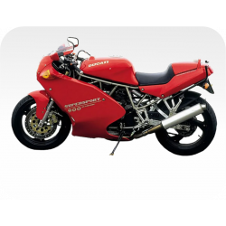 Kit de pegatinas para Ducati  900 Supersport 1994 - roja ducati corse decals set