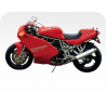 Kit de pegatinas para Ducati  900 Supersport 1994 - roja ducati corse decals set