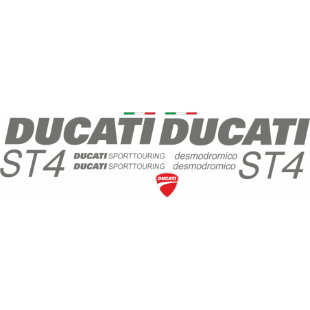 Kit de pegatinas para Ducati  944 ST4 Desmodromico 1999-2006- roja ducati corse decals set