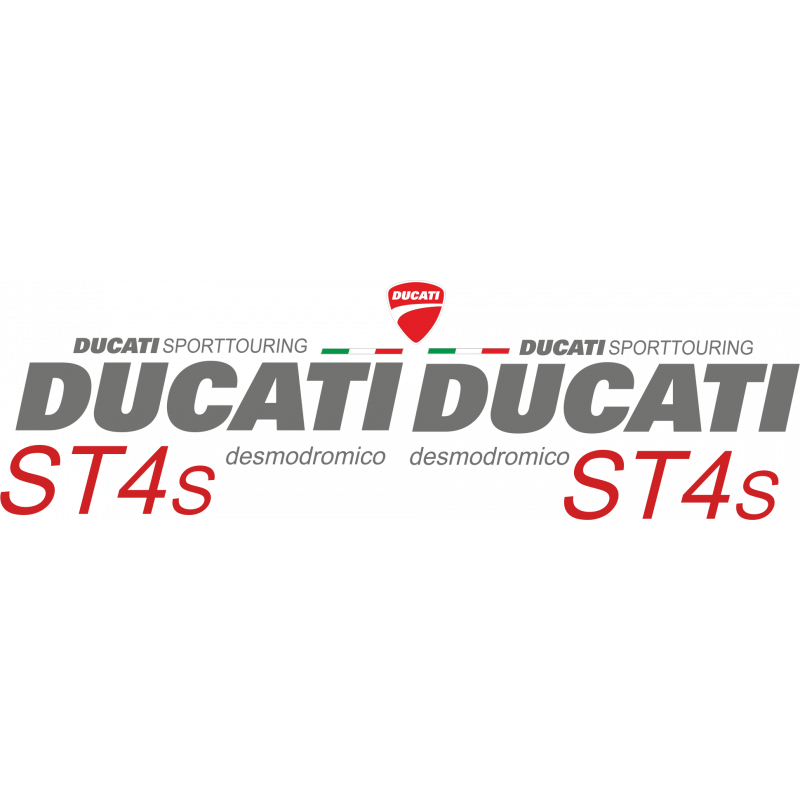 Kit de pegatinas para Ducati  944 ST4s Desmodromico- roja ducati corse decals set