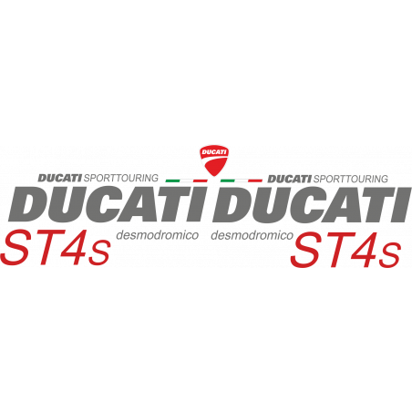 Kit de pegatinas para Ducati  944 ST4s Desmodromico- roja ducati corse decals set