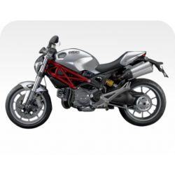 Kit de pegatinas para Ducati  Monster 1100 - roja ducati corse decals set