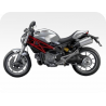 Kit de pegatinas para Ducati  Monster 1100 - roja ducati corse decals set