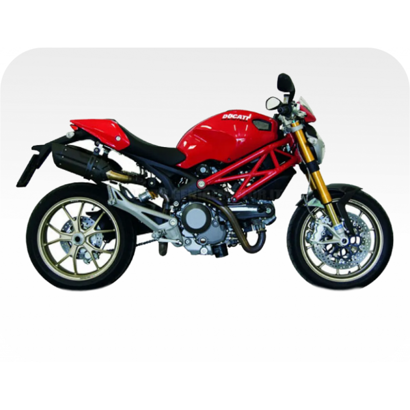 Kit de pegatinas para Ducati  Monster 1100 - roja ducati corse decals set