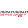Kit de pegatinas para Ducati  Monster 1100 - roja ducati corse decals set