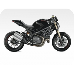 Kit de pegatinas para Ducati  Monster 1100 - roja ducati corse decals set