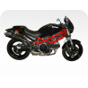 Kit de pegatinas para Ducati  Monster695 - roja ducati corse decals set