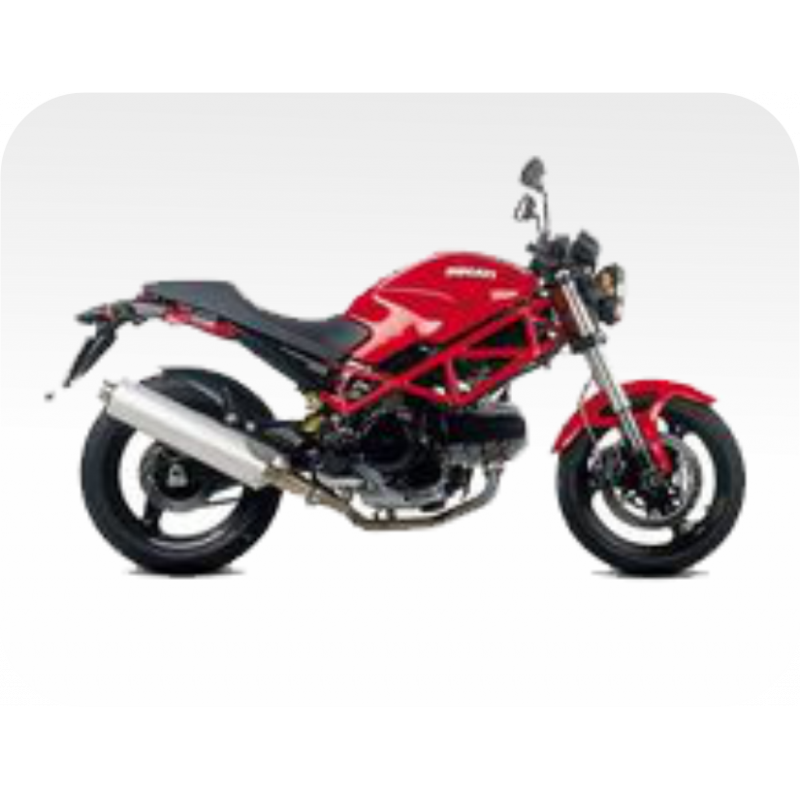 Kit de pegatinas para Ducati  Monster695 - roja ducati corse decals set