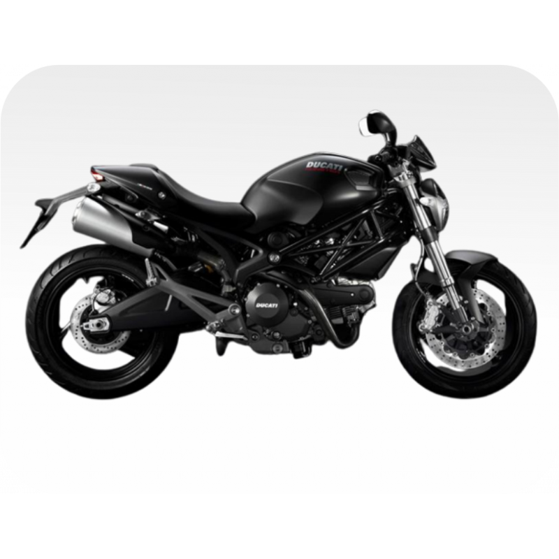 Kit de pegatinas para Ducati  Monster 796 - roja ducati corse decals set