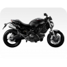Kit de pegatinas para Ducati  Monster 796 - roja ducati corse decals set