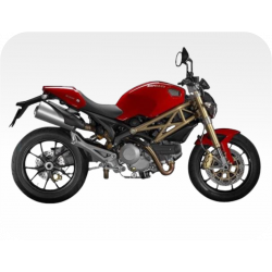 Kit de pegatinas para Ducati  Monster 796 - roja ducati corse decals set