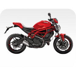 Kit de pegatinas para Ducati  Monster 797 - roja ducati corse decals set