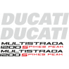 Kit de pegatinas para Ducati  Multistrada 1200 - moto ducati corse decals set