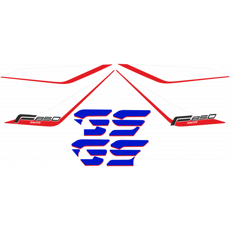 Kit de pegatinas universales para BMW F850 GS Rallye bmw decals