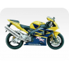 Kit de pegatinas universales para Honda CBR954RR