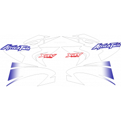 Kit de pegatinas replica compatible con Honda XRV 750 Africa twin 00-03