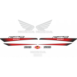 Kit de pegatinas replica compatible con Honda CBF 600S 2010