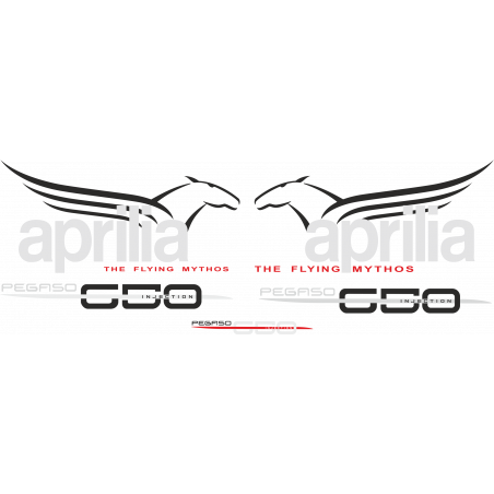 Kit de pegatinas para Aprilia Pegaso 650i 2002