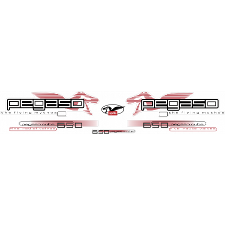 Kit de pegatinas para Aprilia Pegaso 650i 2001