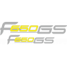 Kit de pegatinas universales para BMW F650GS 2000-2003