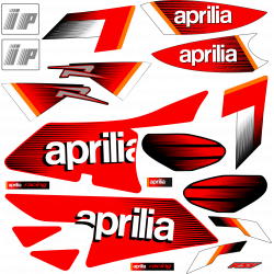 Pegatinas para motos aprilia RSV 1000 R // Factory - kit adhesivos RSV mille - vinilos aprilia RSV