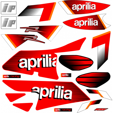 Pegatinas para motos aprilia RSV 1000 R // Factory - kit adhesivos RSV mille - vinilos aprilia RSV