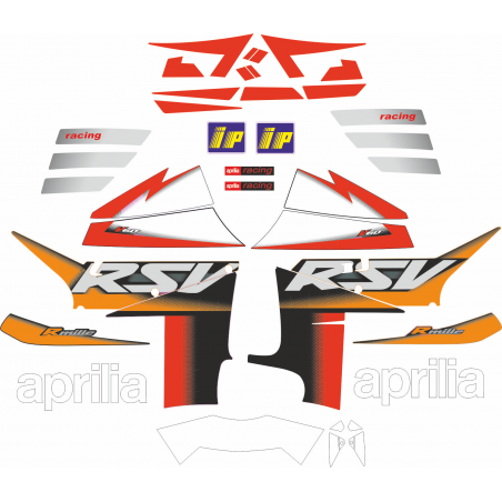 Kit pegatinas RSV mille 2002