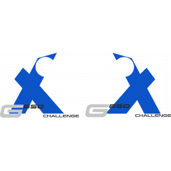 Kit de pegatinas universales para BMW G650X Challenge 2007