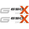 Kit de pegatinas universales para BMW G650X Country 2007-2009