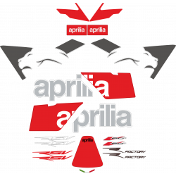 Kit de pegatinas para RSV 1000 2007 , Adhesivos Aprilia RSV