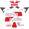 Kit de pegatinas para RSV 1000 2007 , Adhesivos Aprilia RSV