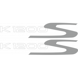 Kit de pegatinas universales para BMW K1200S 2007-2009 modelo negro