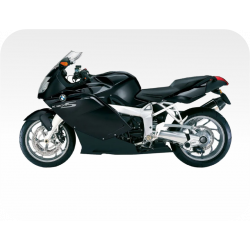 Kit de pegatinas universales para BMW K1200S 2007-2009 modelo negro