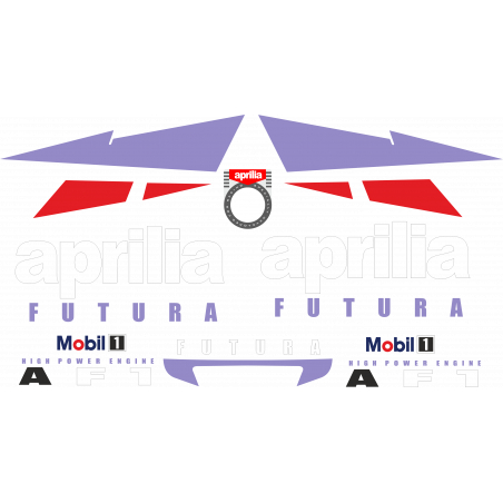 Kit pegatinas Aprilia Futura 125 AF1 1990