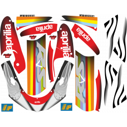 Kit de pegatinas para aprilia RS50 2004