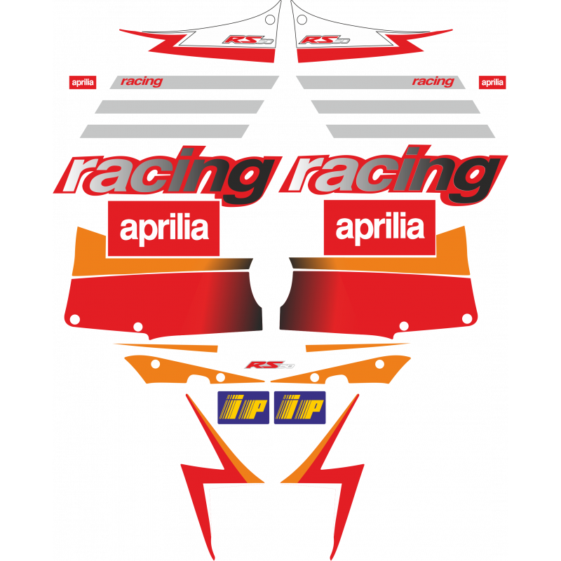Kit de pegatinas para aprilia RS50 2002