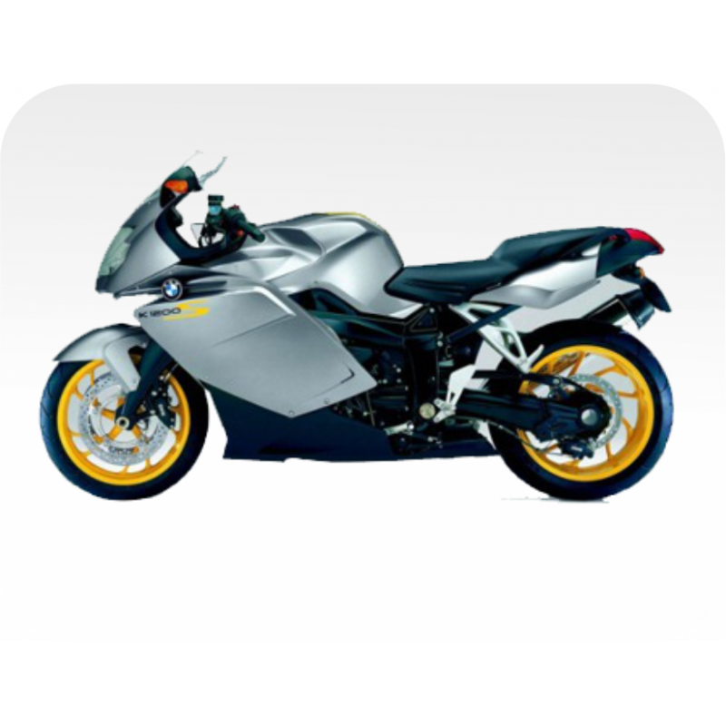 Kit de pegatinas universales para BMW K1200S 2007-2009 modelo negro