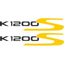 Kit de pegatinas universales para BMW K1200S 2007-2009 modelo negro
