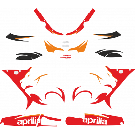Kit de pegatinas para aprilia RS50 2006