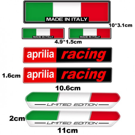 Kit de pegatinas para Aprilia Resina 3D