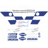 Kit de pegatinas universales para BMW R1100S randy mamola , boxercup decals