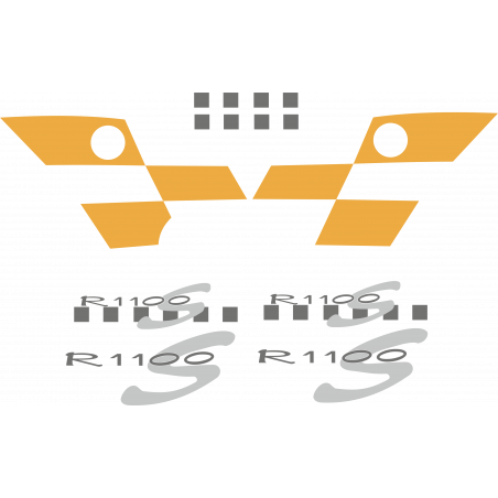 Kit de pegatinas universales para BMW R1100S randy mamola boxer cup