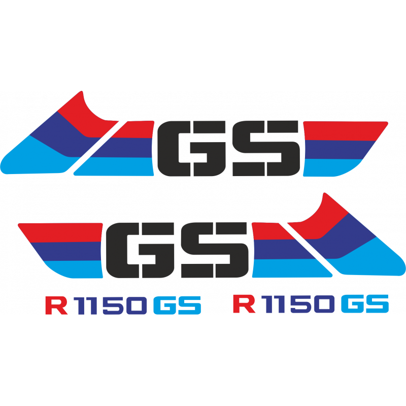 Kit de pegatinas universales para BMW R1150GS 1999-2004 Tricolor
